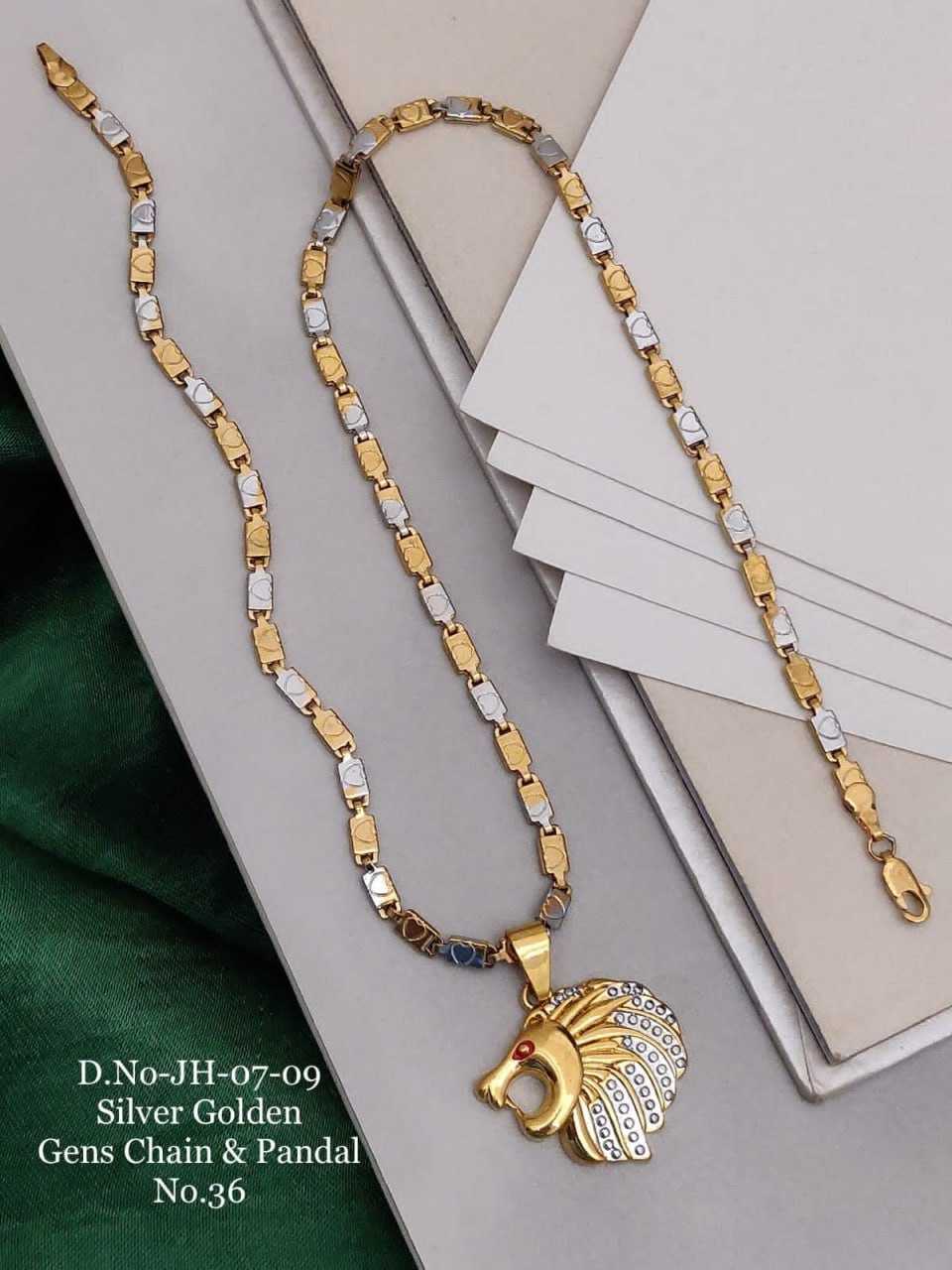 YNF BRASS D54 MENS JEWELLERY WHOLESALE MEN CHAINS WITH PENDANTS MANUFACTURER